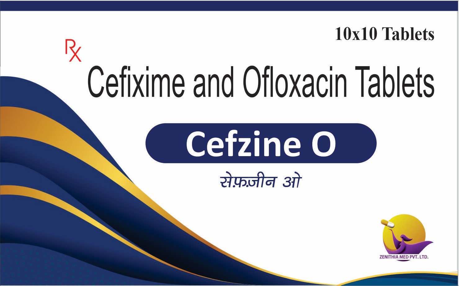 Cefzine O — Cefixime and Ofloxacin Tablets